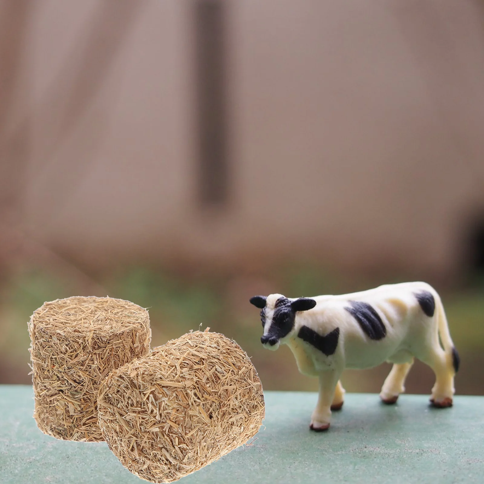 4 шт. мини-стог сена модель офисного сухого с имитацией натурального дерева