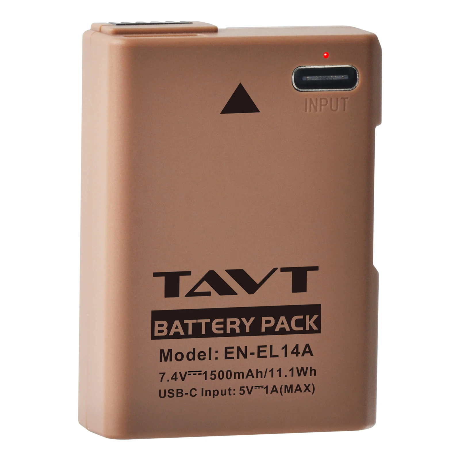 Фото Аккумулятор EN-EL14 USB Type-C EN-EL14a EN EL14 емкостью 1500 мАч для Nikon D5500 D5600 D3400 P700 D5100 D5200 D5300 D3100 D3200 D3300 №2