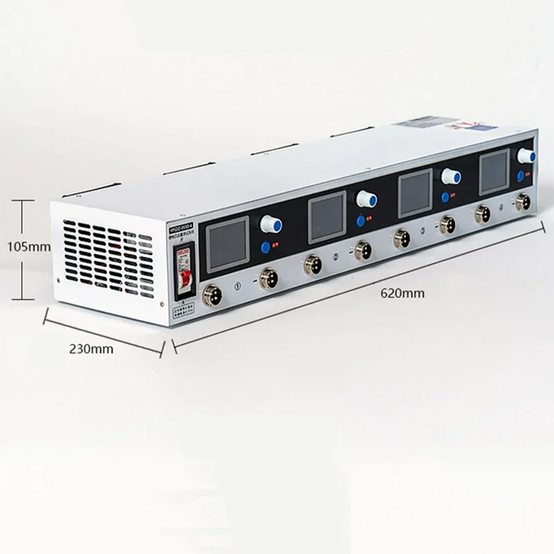 Высокоточный 4-канальный детектор заряда YPSDZ 5 в 50 А тестер емкости литиевого