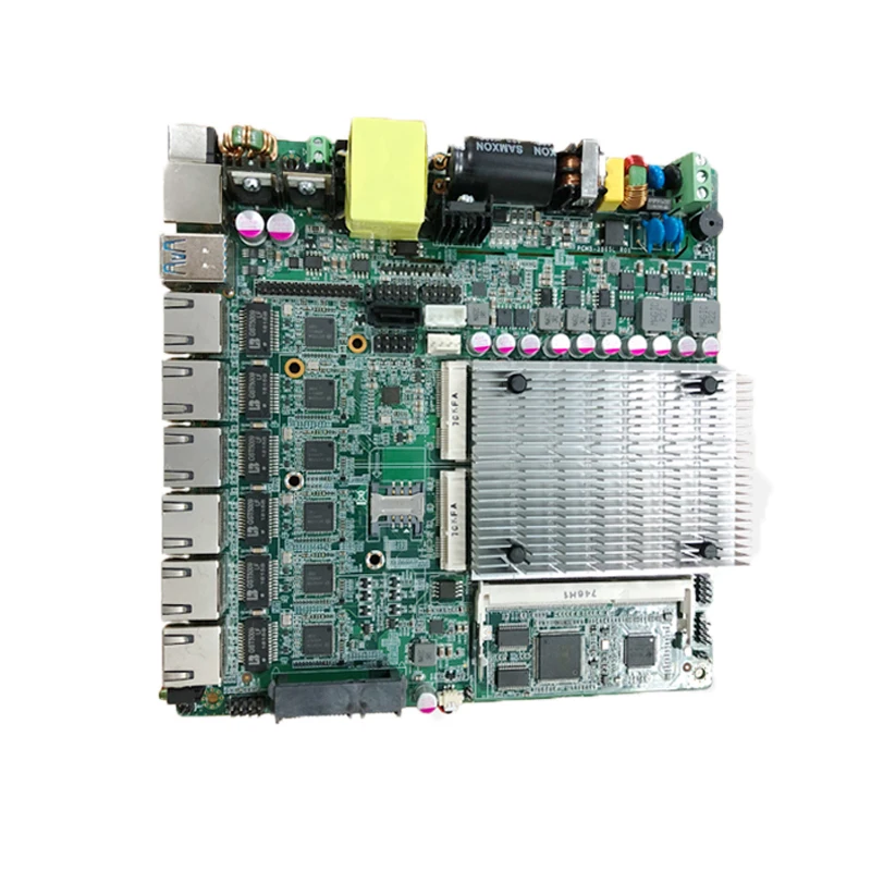 

Soft router server Mainboard celeron 3865U processor 6 Gigabit Ethernet ports industrial firewall Motherboard