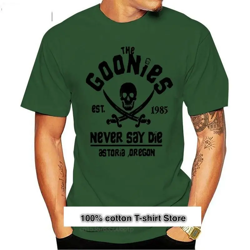 

Camiseta Retro Vintage de The Goonies Never Say Die, regalo genial, 2353