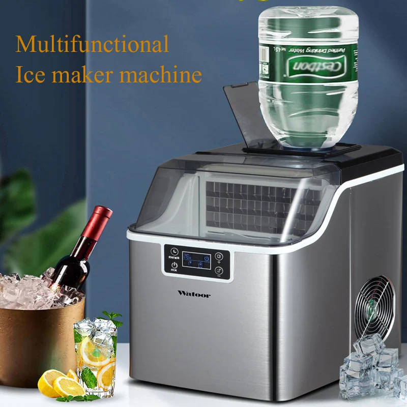 Электрическая льдогенератор 30 кг на 24 часа автоматическая ручная портативная