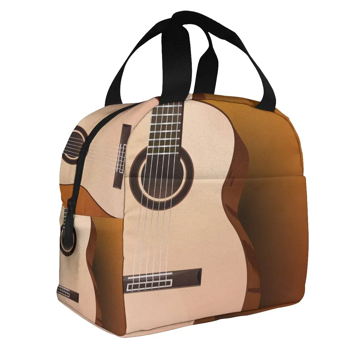 Сумка для ланча акустической гитары Термоизолированный Ланч-бокс