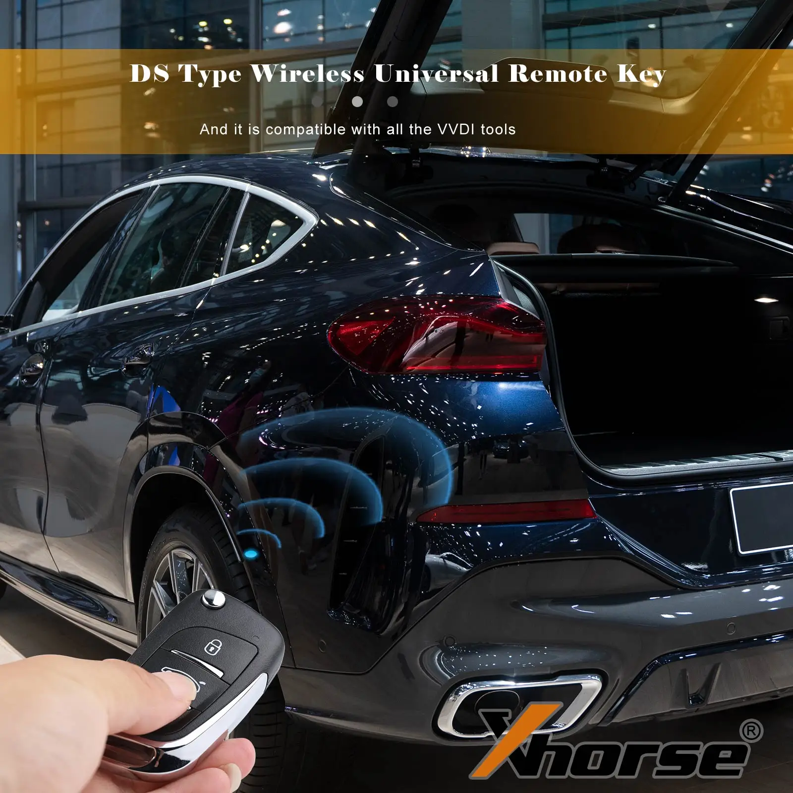 5 шт./лот XHORSE XNDS00EN XN002 DS стиль беспроводной универсальный дистанционный ключ 3