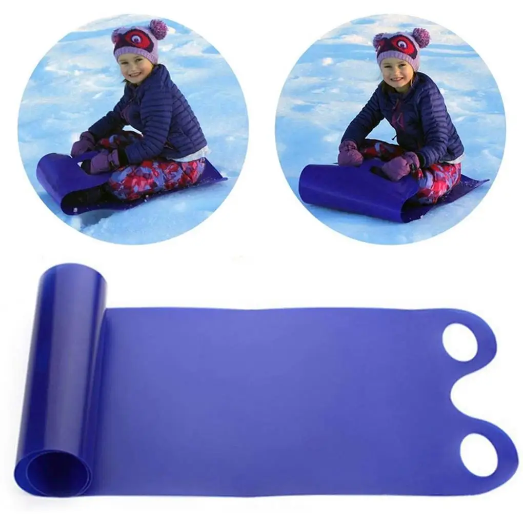 

Ski Mat Snow Sled Sliding Board Fine Workmanship Compact Size Foldable Design Convenience Multipurpose Sporting Supplies
