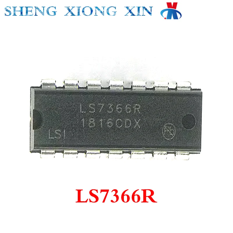 5 шт/лот 100% новые микросхемы LS7366R DIP-14 кодировщика LS7366 7366 Интегральная схема
