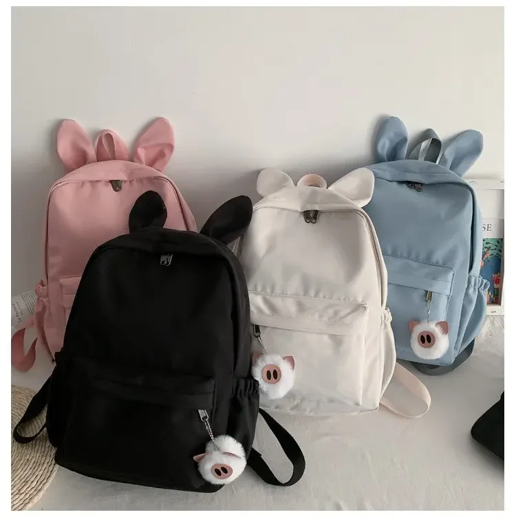Милые однотонные рюкзаки для девочек и мальчиков детский рюкзак большой