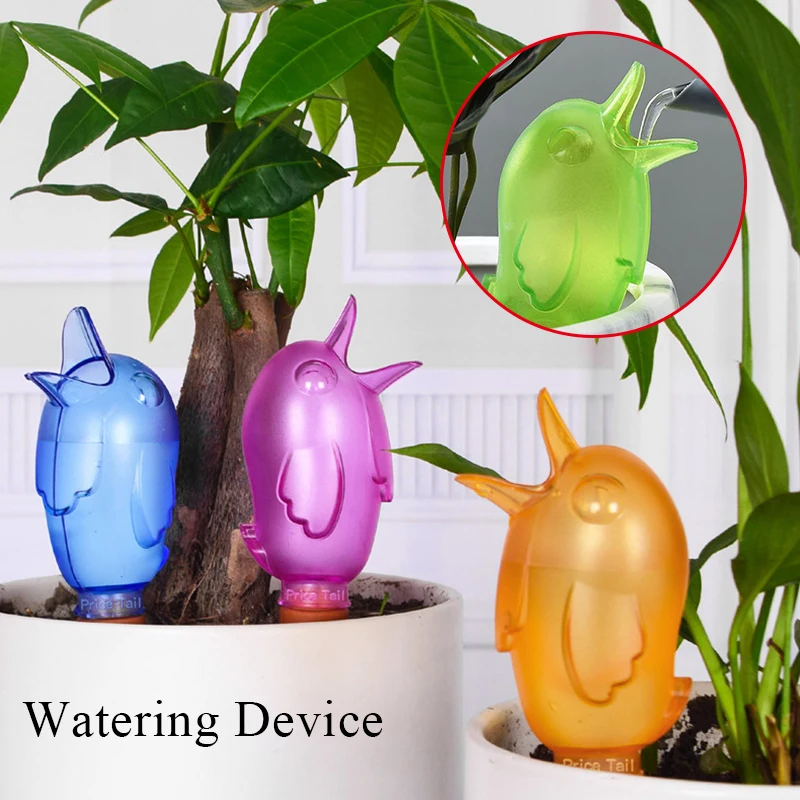 

Garden Automatic Watering Tool Cute Birds Indoor Drip Irrigation Watering System Kit Potted Plant Waterers Spike For Houseplant