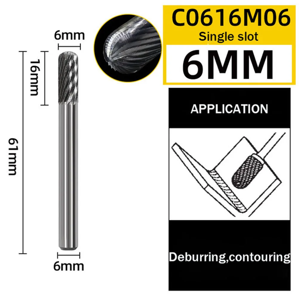 

Durable and Efficient Rotary Steel File Burr with C Type Shape for Grinding and Polishing Metal and Non Metal Materials
