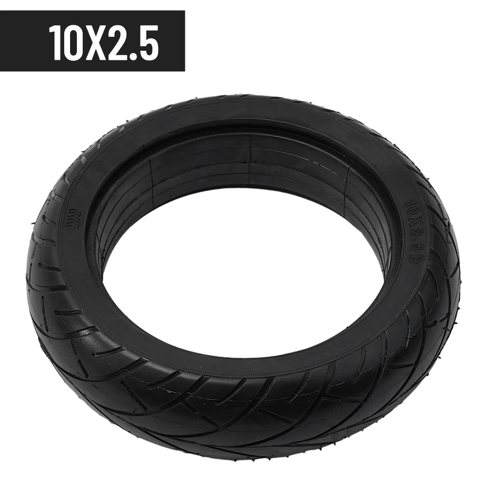 

10x2.5 Tyre Rubber Solid Tire For Kugoo M4 For Xiao Mi M365 For1S For 365 Pro Electric Scooter Black Wheel Tyre