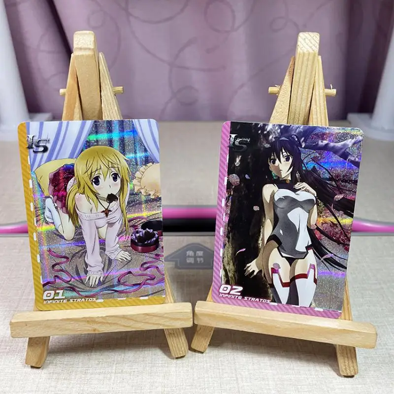 Флэш-карта 6 шт./компл. Infinite Stratos милая флэш-карточка карточка Шарлотта дунуа shinonono