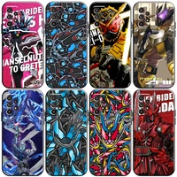 cool kamen rider phone case for samsung galaxy s20 s20fe s20 ulitra s21 fe plus ultra silicone cover soft back black coque