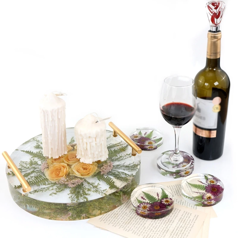 

Handmade Large Round Shape Crystal Mold Crafts for Home Furniture Decorations