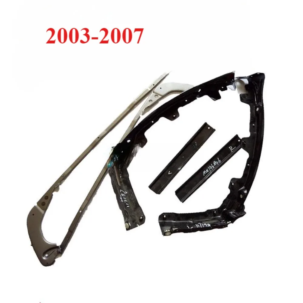 Крепление для заднего бампера 6 шт. MN117197 Pajero V77 V73 5 дверей крепление колеса крыла