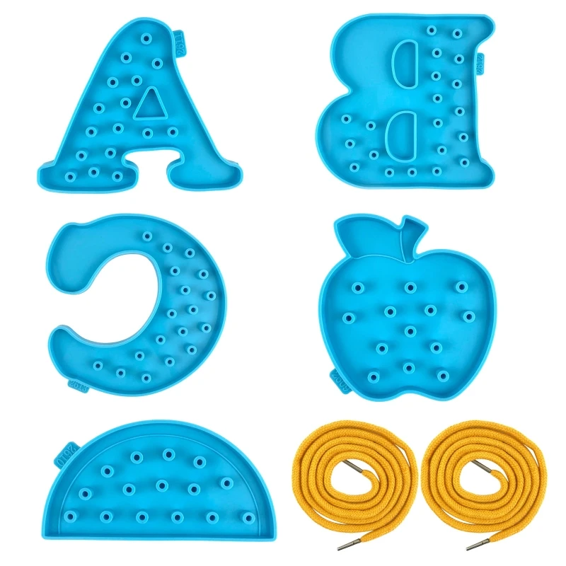 

Home Ornaments DIY Necessary Supplies Baking Mold Easter Letter Threading Style