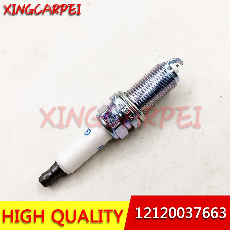 Новые 6 шт. 12120037663 LZFR6AP11GS платиновая Свеча зажигания для BMW E60 E82 E90 E92 1 3 5 7 X1 X3 X5 Z4 заглушки зажигания (art.: 3920be5f938e2) - 3920be5f938e2