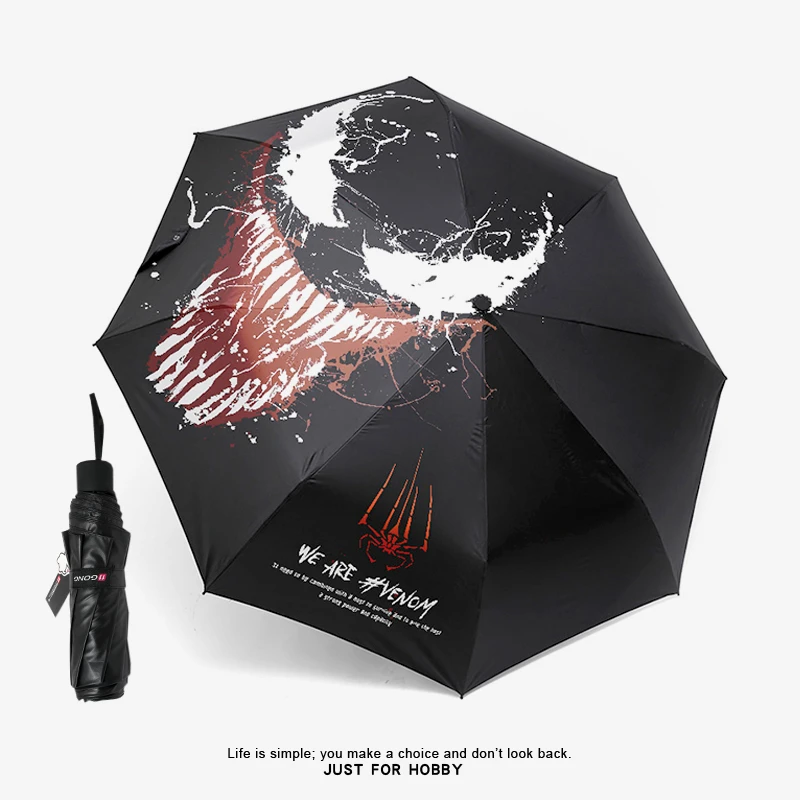 

Ветроустойчивый складной автоматический зонт от дождя, мужской зонт для женщин и мужчин, необычный зонт от солнца