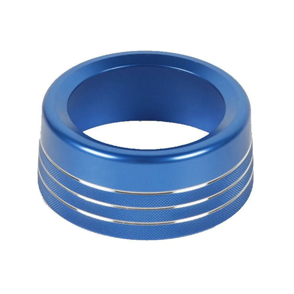 

Aluminum Alloy Switch Knob Ring Blue Gear Knob Switch Brand New Durable