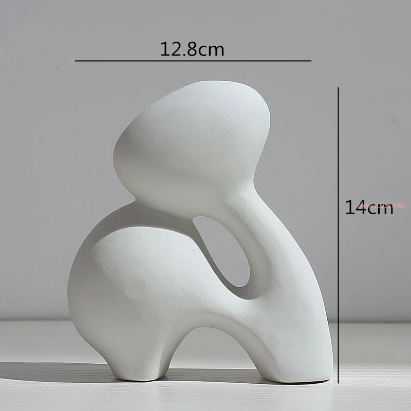 

Керамическая ваза белая