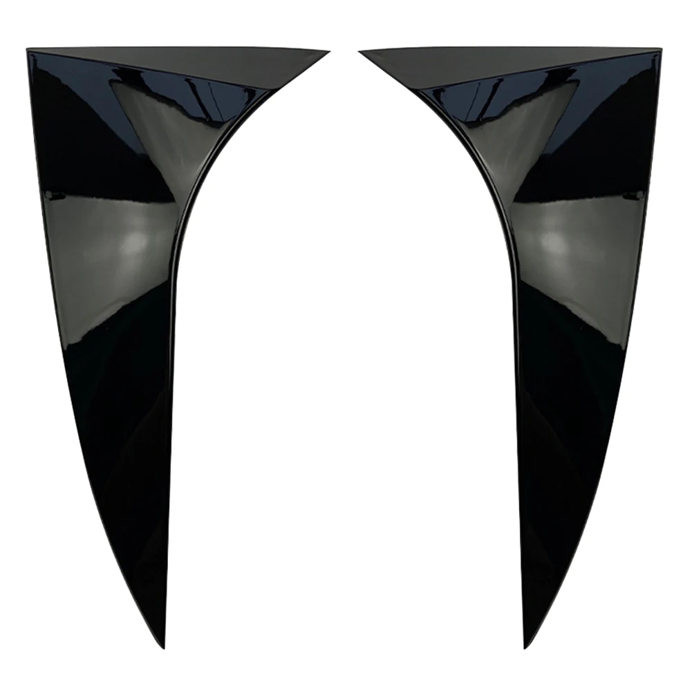 1 пара спойлера на заднее окно автомобиля из АБС-пластика декоративная накладка