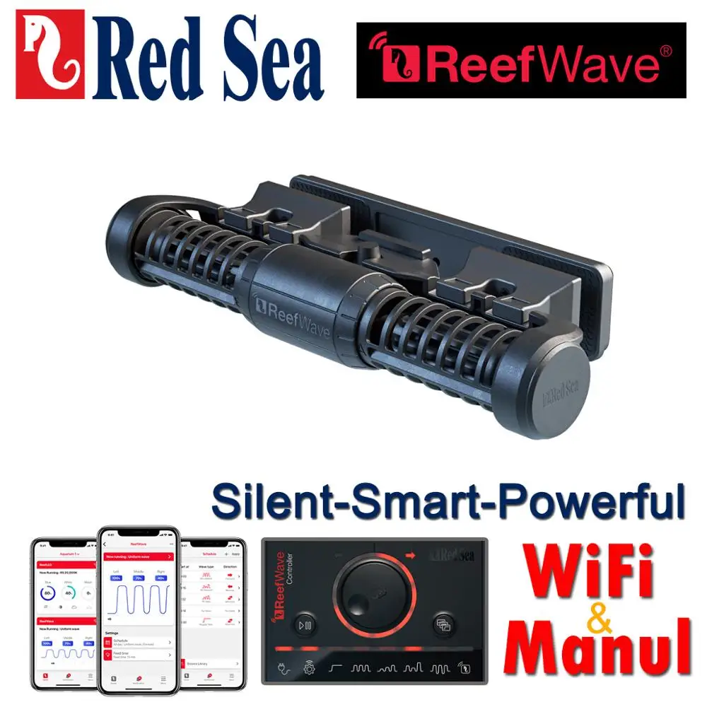 

Red Sea ReefWave 25/45 WiFi Program Wave Maker Marine Reef Coral Aquarium Fish Tank Aquarium Supplies