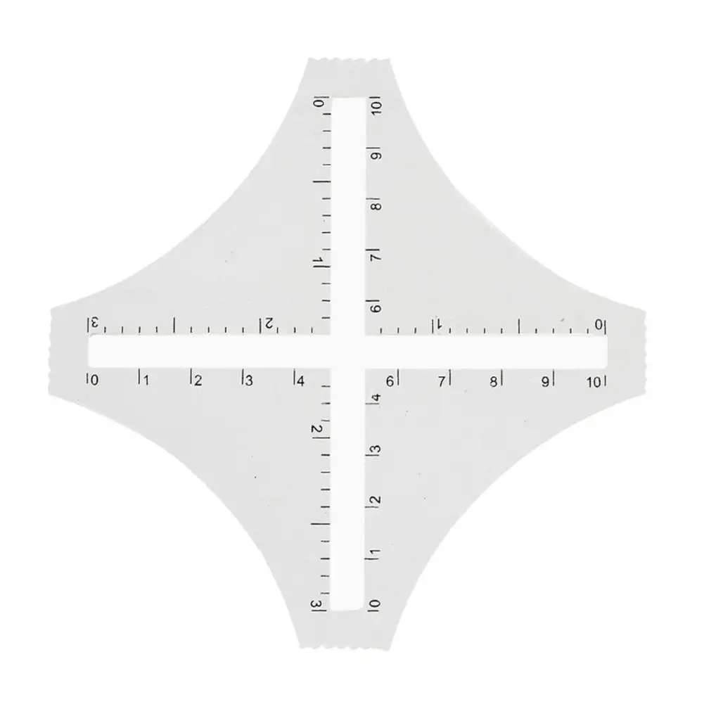 Отличная прозрачная линейка для шитья в технике пэчворк