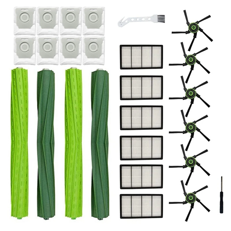 

SANQ Roller Brush Side Brush Filter Replacement Accessories For Irobot Roomba S Series S9 S9+ Vacuum Cleaner