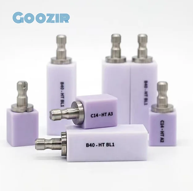 Goozir C14 blocchi di disilicato di litio materiale detal lab HT disilicato di litio emax cadcam
