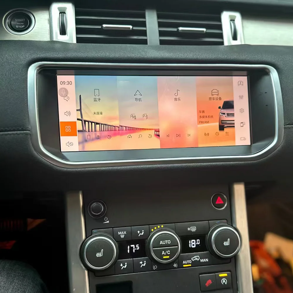 Фото 10,25-дюймовый экран Android для Land Rover Range Rover Evoque L538 Стерео GPS Авто Радио CarPlay Мультимедийный видеоплеер Heand Unit №1