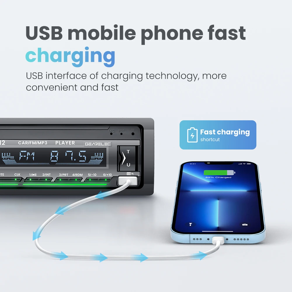 1 Din Radio samochodowe z Bluetooth MP3 odtwarzacz Radio samochodowe FM samochodowe Stereo odbiornik samochodów uniwersalny odtwarzacz ładowania TF/SD AUX 4 1 Din Radio samochodowe z Bluetooth MP3 odtwarzacz Radio samochodowe FM samochodowe Stereo odbiornik samochodów uniwersalny odtwarzacz ładowania TF/SD AUX 4