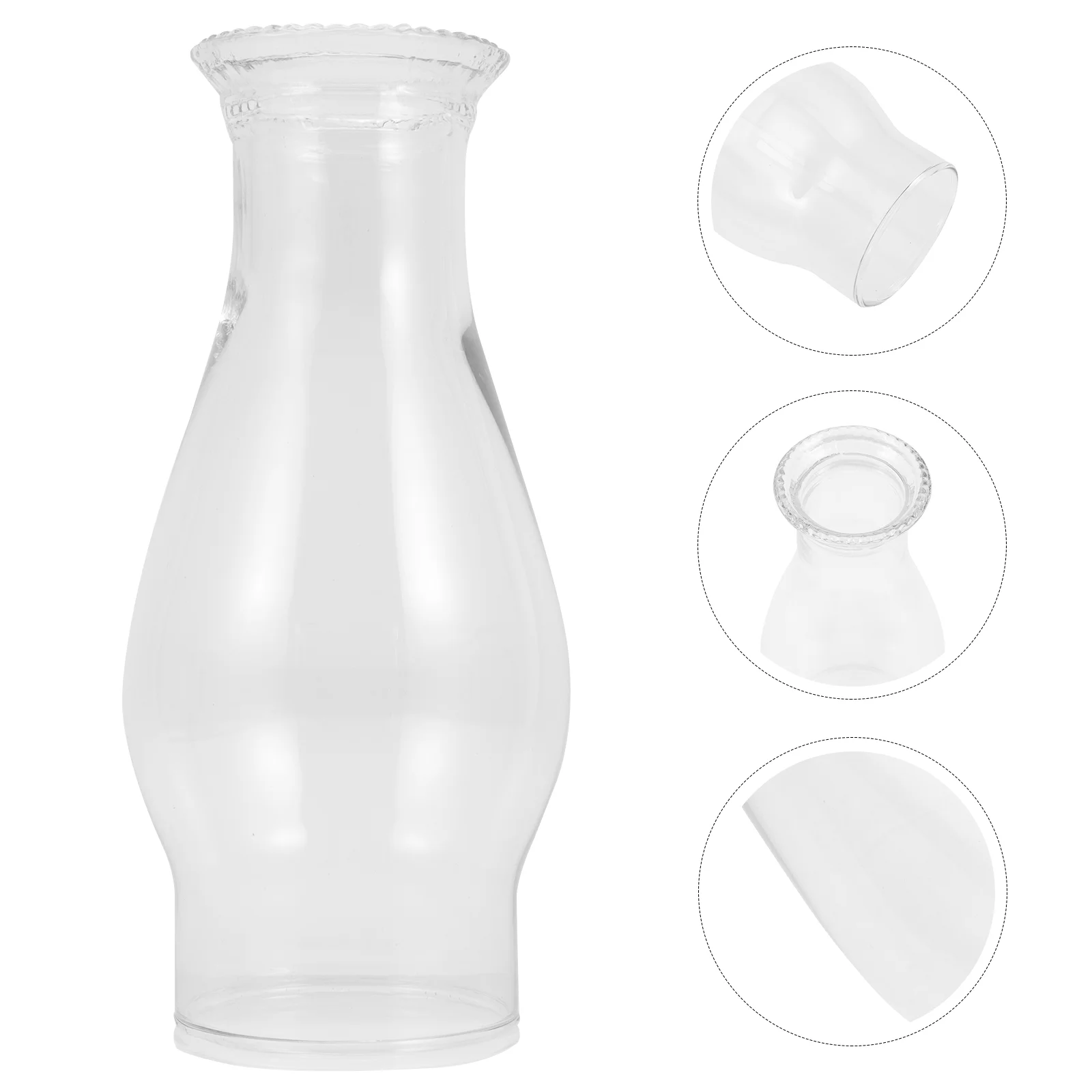 

Lampoil Chimney Shadecover Kerosene Light Globe Replacement Holder Clear Shades Vintage Lampshade Windproof Flamelanternfunnel