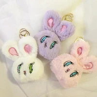 plush toy stuffed doll cartoon animal wego esther loves chuu rabbit bunny small key ring pendant kid birthday christmas gift 1pc