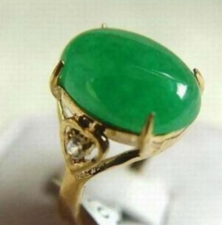 

Бесплатная доставка кольцо из бисера из зеленого нефрита (#6,7,8,9,10)