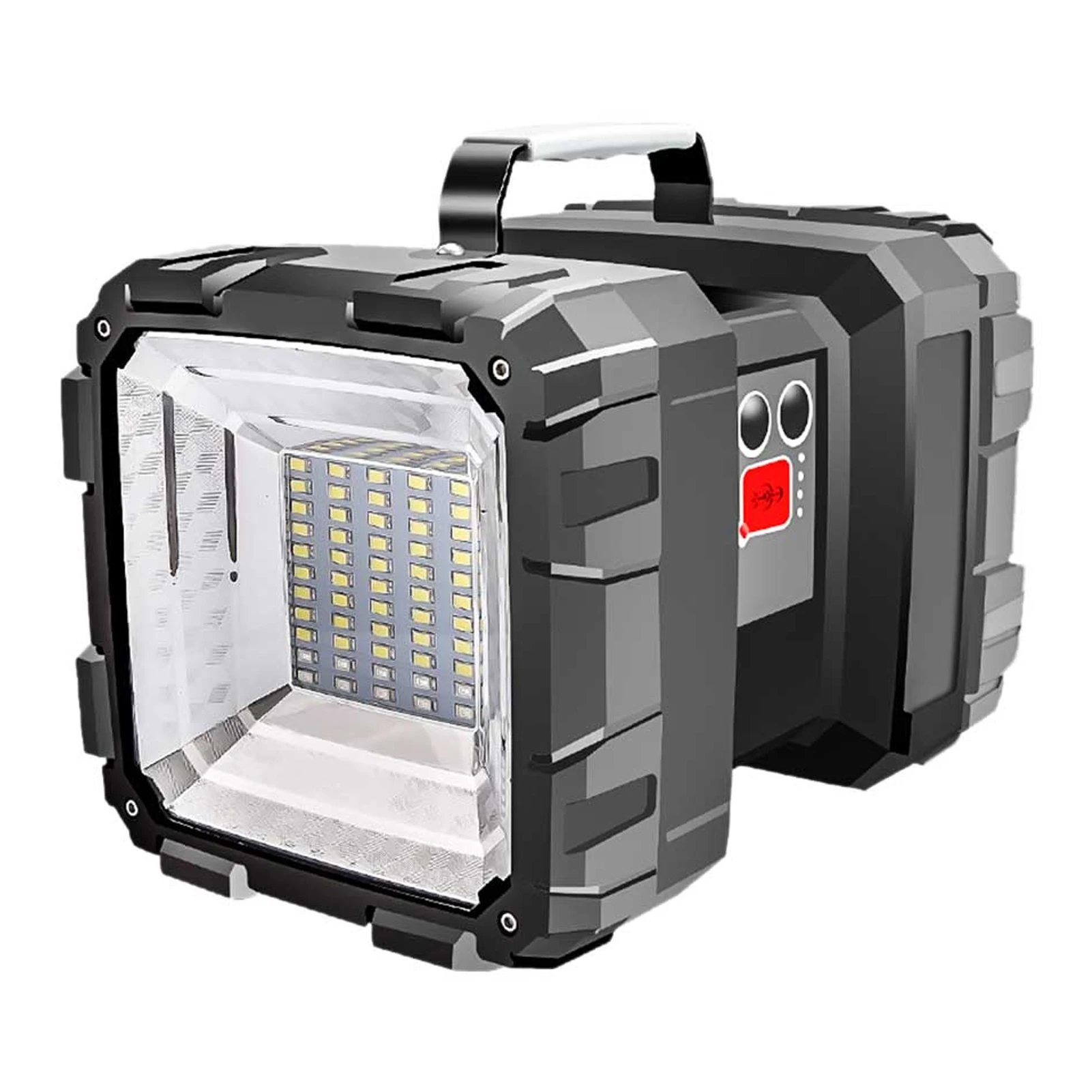 

Водонепроницаемый фонарик, поисковый уличный фонарь для кемпинга, суперъяркий светодиодный фонарик с длительным временем работы в режиме ...