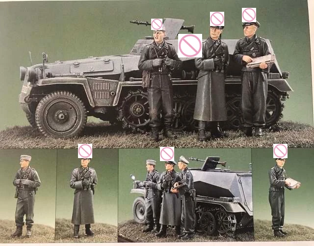 

Набор для сборки миниатюрной фигуры, в 1/35 масштабе