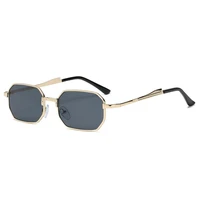 narrow mens sunglasses fashion punk rectangle women metal luxury brand sun glasses classic oculos masculino glasses uv400