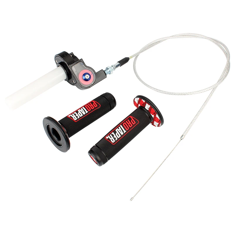 Мотоциклетные ручки с 1/4 быстроповоротным тросом дроссельной заслонки 1200 мм для