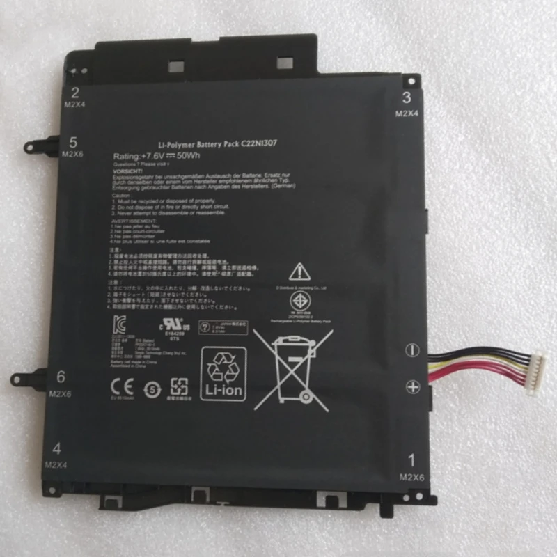 C22N1307 C22PKC3 Аккумулятор для ноутбука Asus T300CHI T300LA C4001H C4002H C4003H C4006H C4007H C4019H C4035H BB31T DH51T US51T XH71T