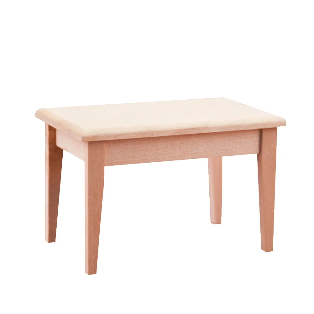 

Desk Wooden Mini Furniture Toys Miniature Table Ornament Drawereducational Home Supplies Daydecorations House Dining Figurines