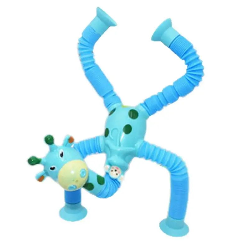 

Телескопическая присоска, игрушка жираф, сенсорная растягивающаяся трубка, практичные Ранние развивающие игрушки, подарки для детей, мальчиков и девочек