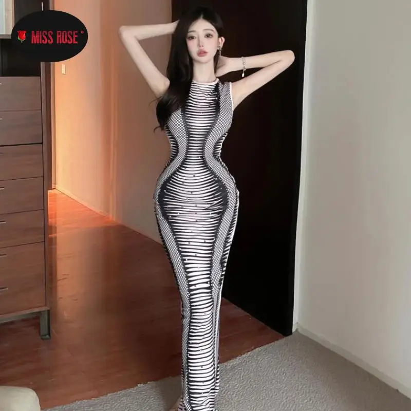 

Floor Length Long Snake Skin Dress Women Night Party Club Bar Disco Dance Gothic Dress Lady Split Open Back Super Sexy Hot Wear