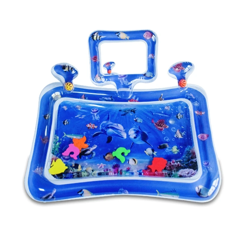 

Summer Gift Inflatable Water PVC Mat Non-Leakage Baby Tummy for TIME Activity Toys