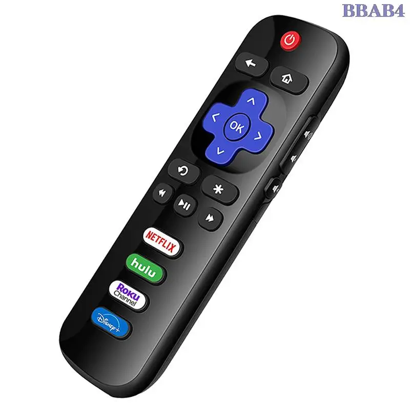 

RC280 RC282 TV Remote Control For TCL Roku Smart LED TV Television for Netflix HULU Vudu