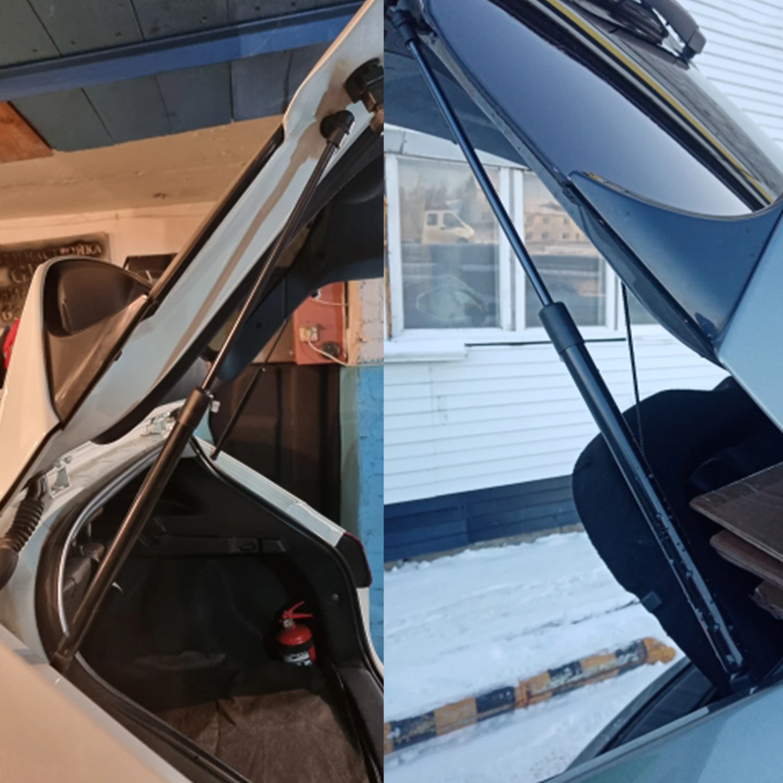 2 стойки задней двери для Nissan Qashqai J11 Rouge X-Trail 2013-2021 газовая пружина сменный