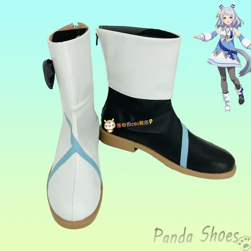 

Umamusume Pretty Derby Hishi Miracle Cosplay Shoes Anime Game Cos Boots Cosplay Costume Prop Shoes for Con Halloween Party