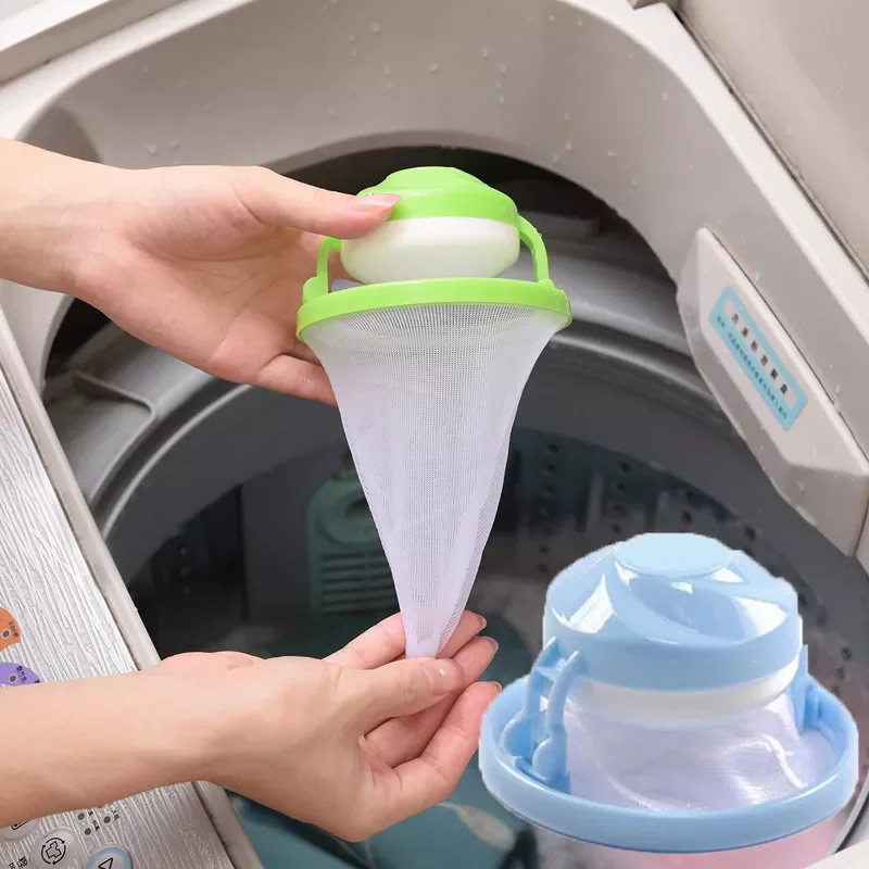 

2022New Hair Removal Catcher Filter Mesh Clothes Cleaning Ball Bag Dirty Fiber Collector Washing Machine Filter Laundry Ball
