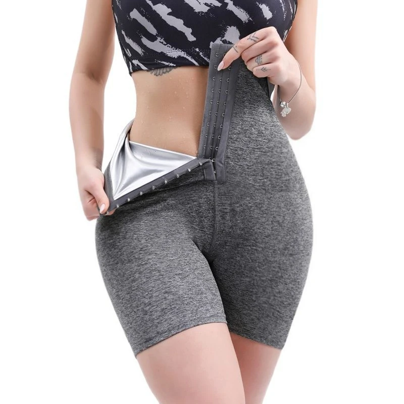 

Workout Body Shaper Sauna Pants Sweat Suits for Women High Waist Compression Slimming Shorts Hot Thermo Wiast Trainer Leggings