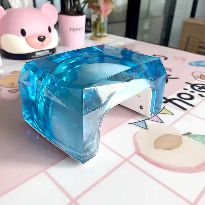 Индивидуальный ярлык Low Moq портативный маленький фиолетовый черный маникюр