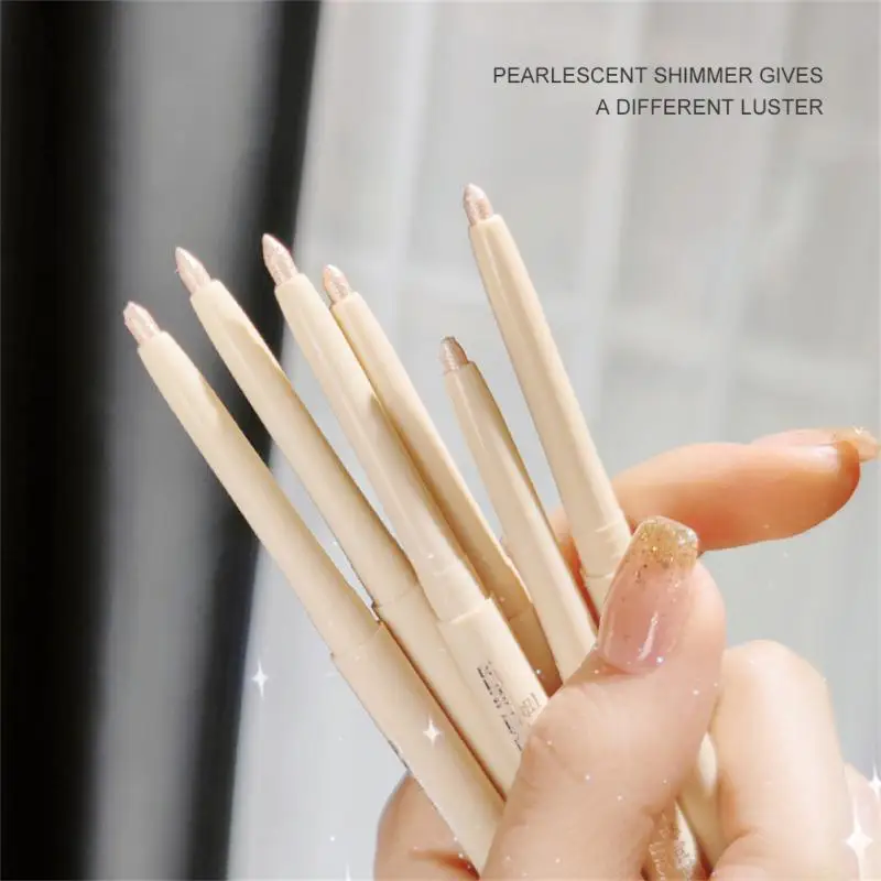 

5 Colors Highlighter Stick Brighten Sparkling Eyes Lying Silkworm Pen Eyes Makeup Eyeshadow Pen Eyes Contour Pencil Cosmetics