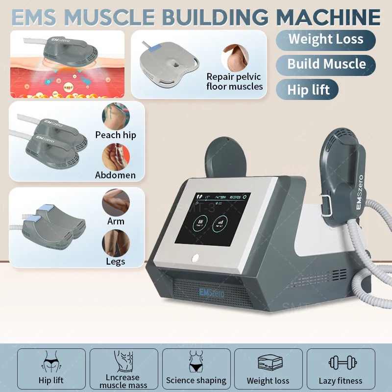 

Портативная машина EMSLIM NEO RF DLS-EMS ZERO 2023, устройство для скульптурирования тела, сжигания жира, похудения, скульптурирования